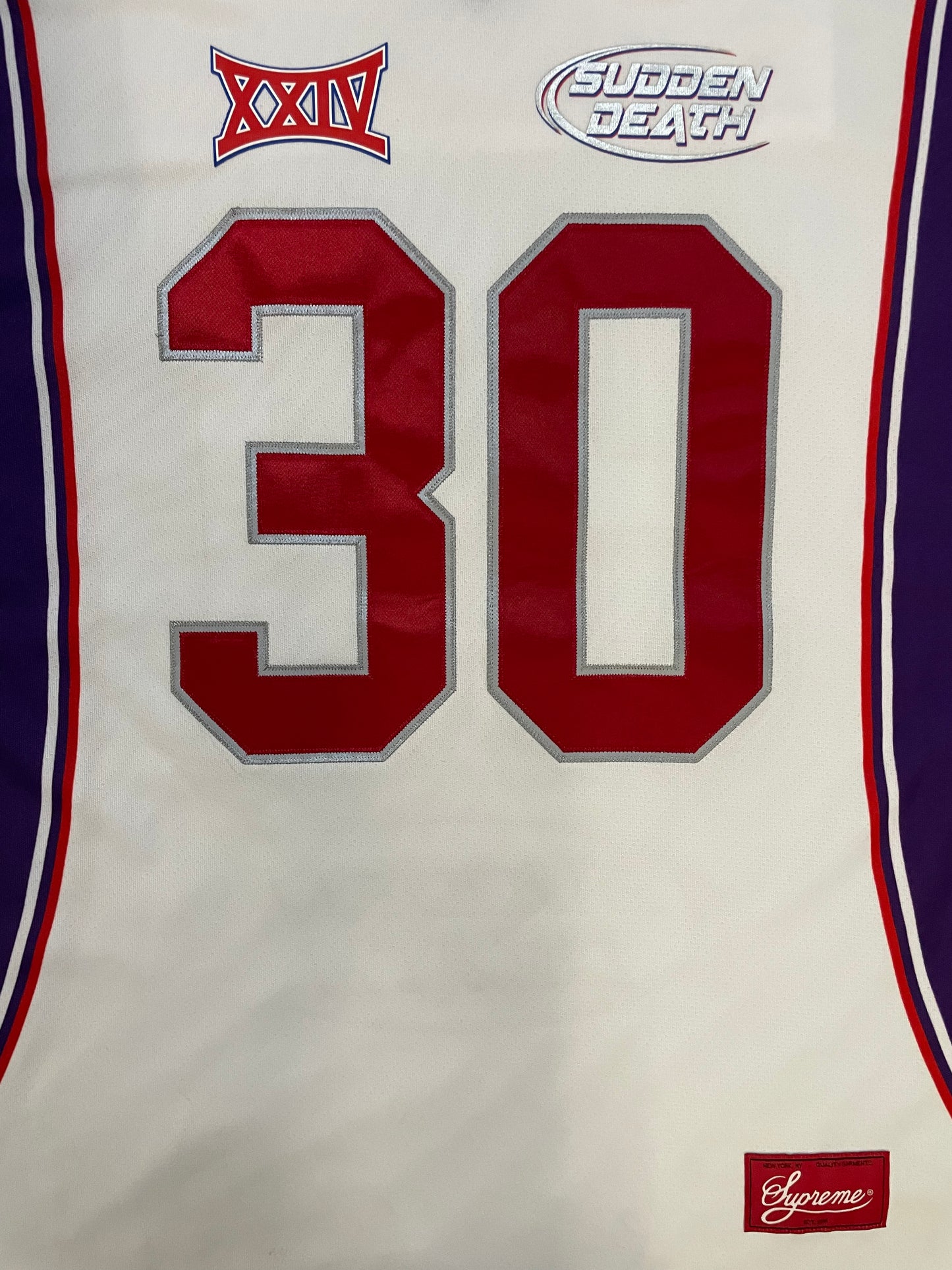 Supreme sudden death jersey
