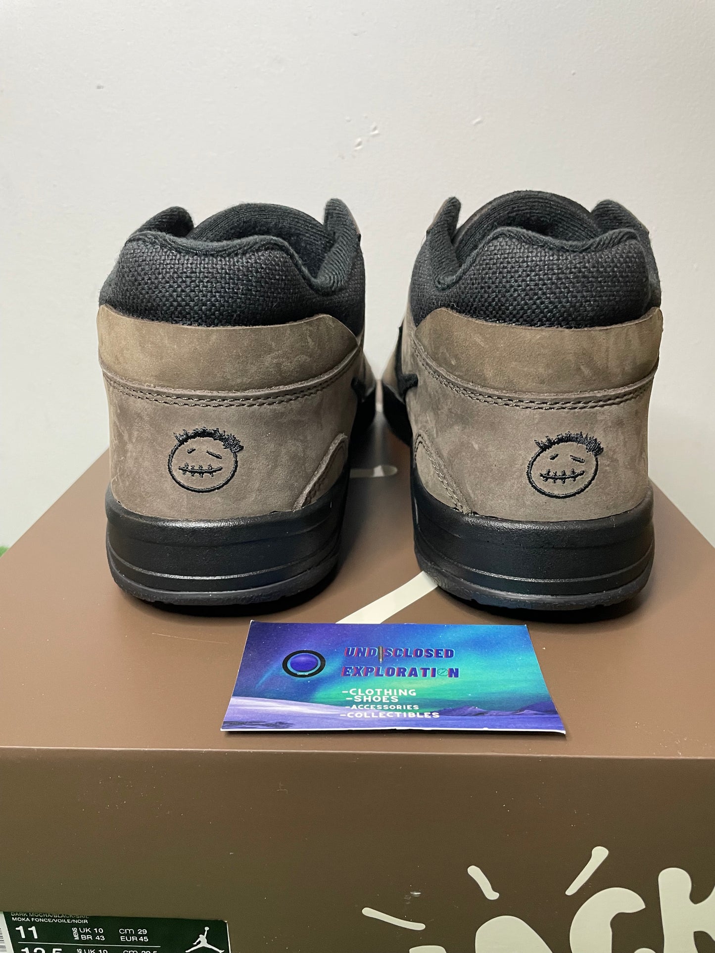 Travis scott jumpman jack trainer dark mocha