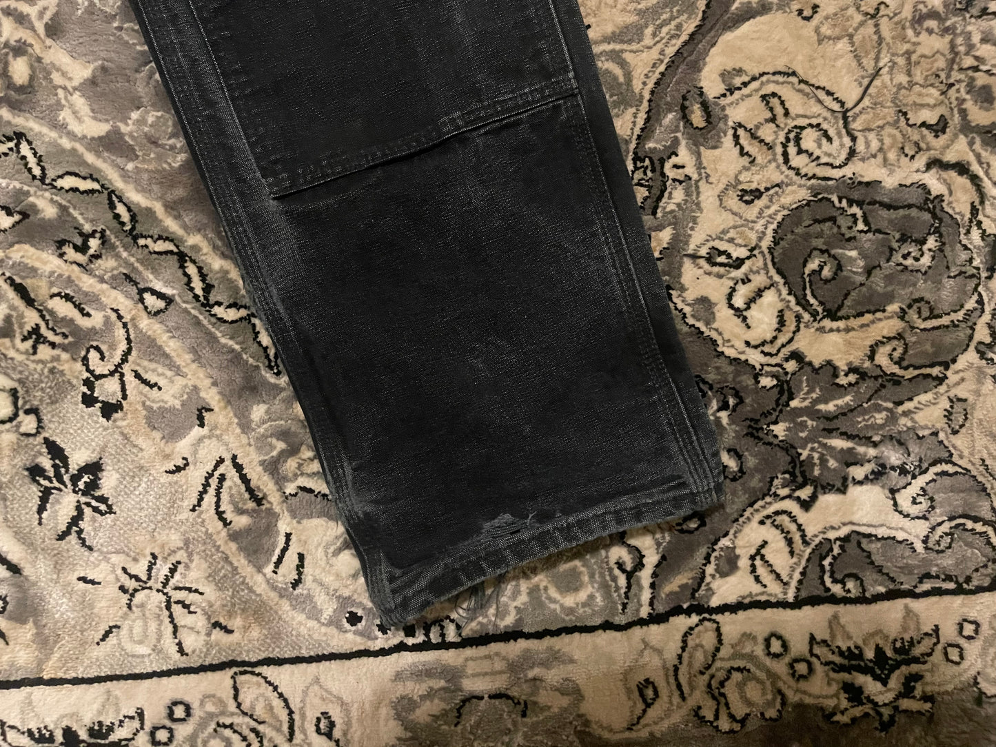 Vintage Carhartt Double Knee Black Jeans