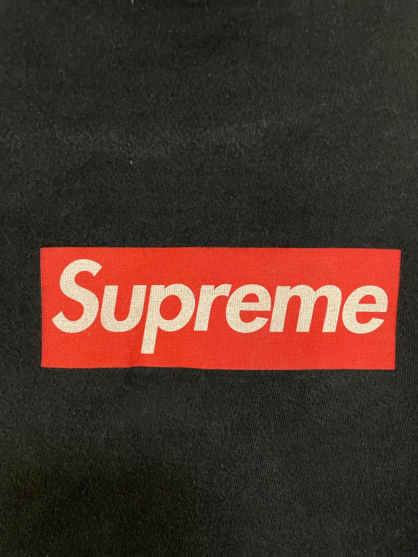 Supreme 20th anniversary black box logo tee