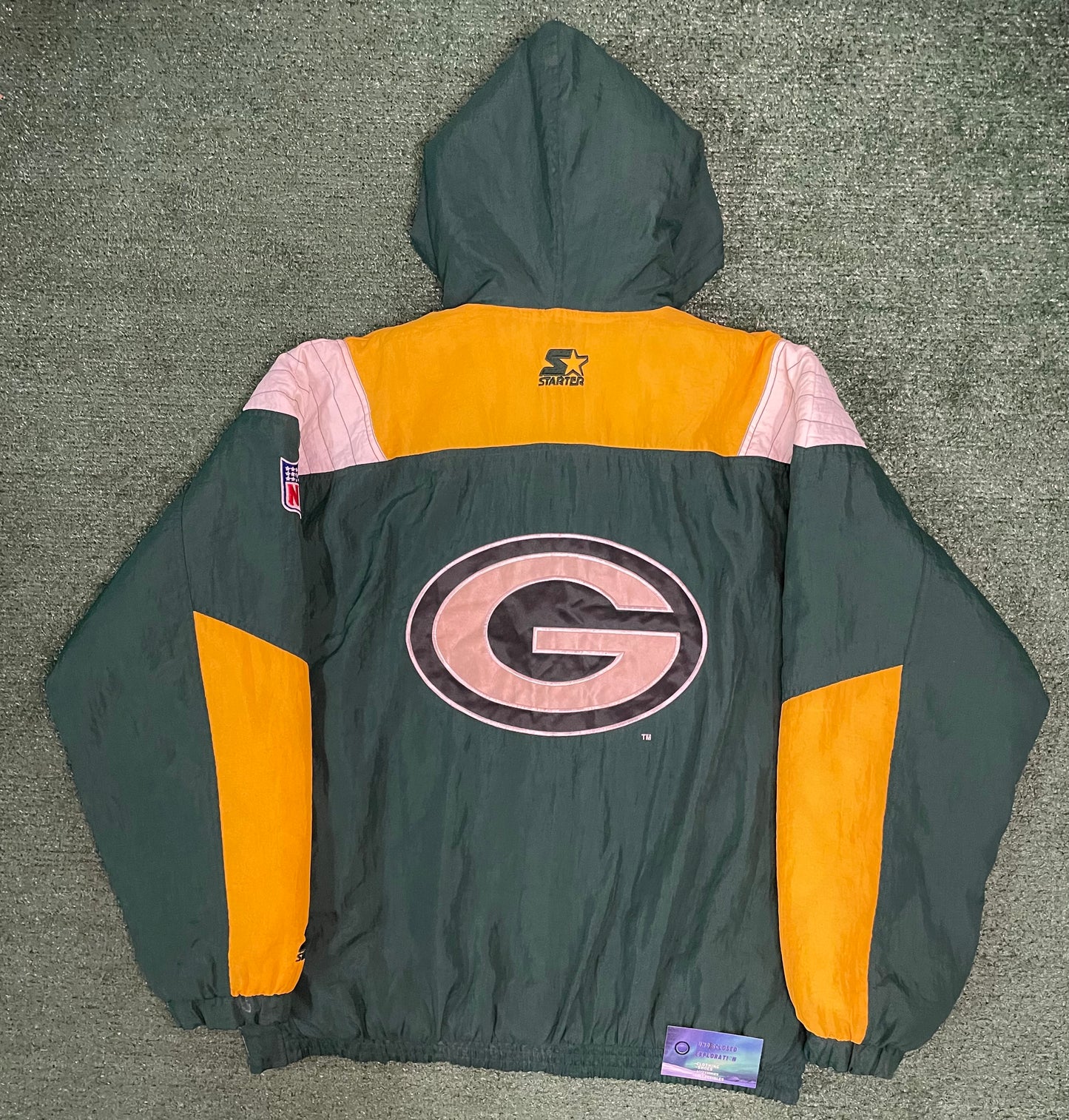 Vintage 1990s Green Bay packers starter jacket