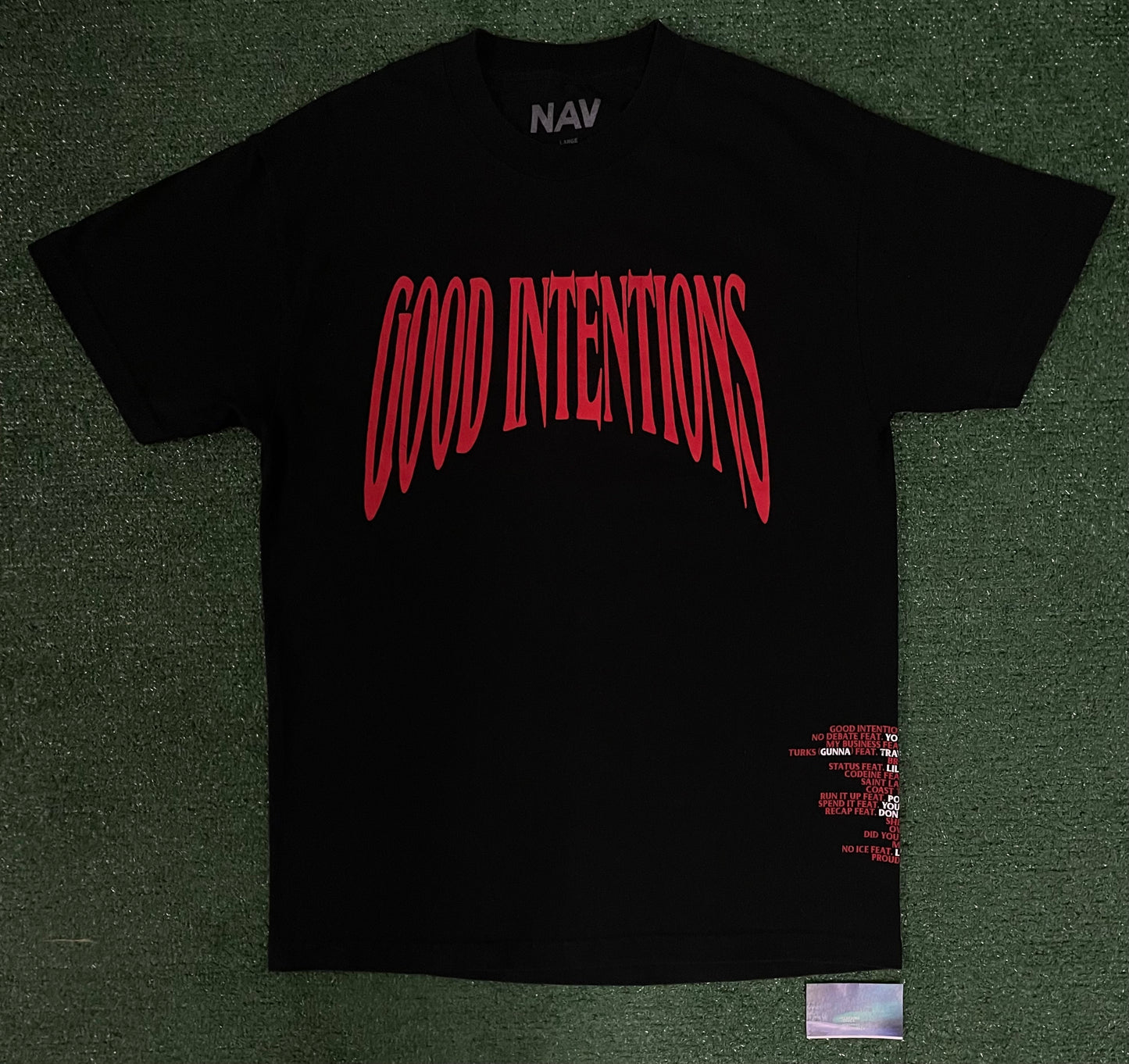 NAV Good Intentions vlone tee