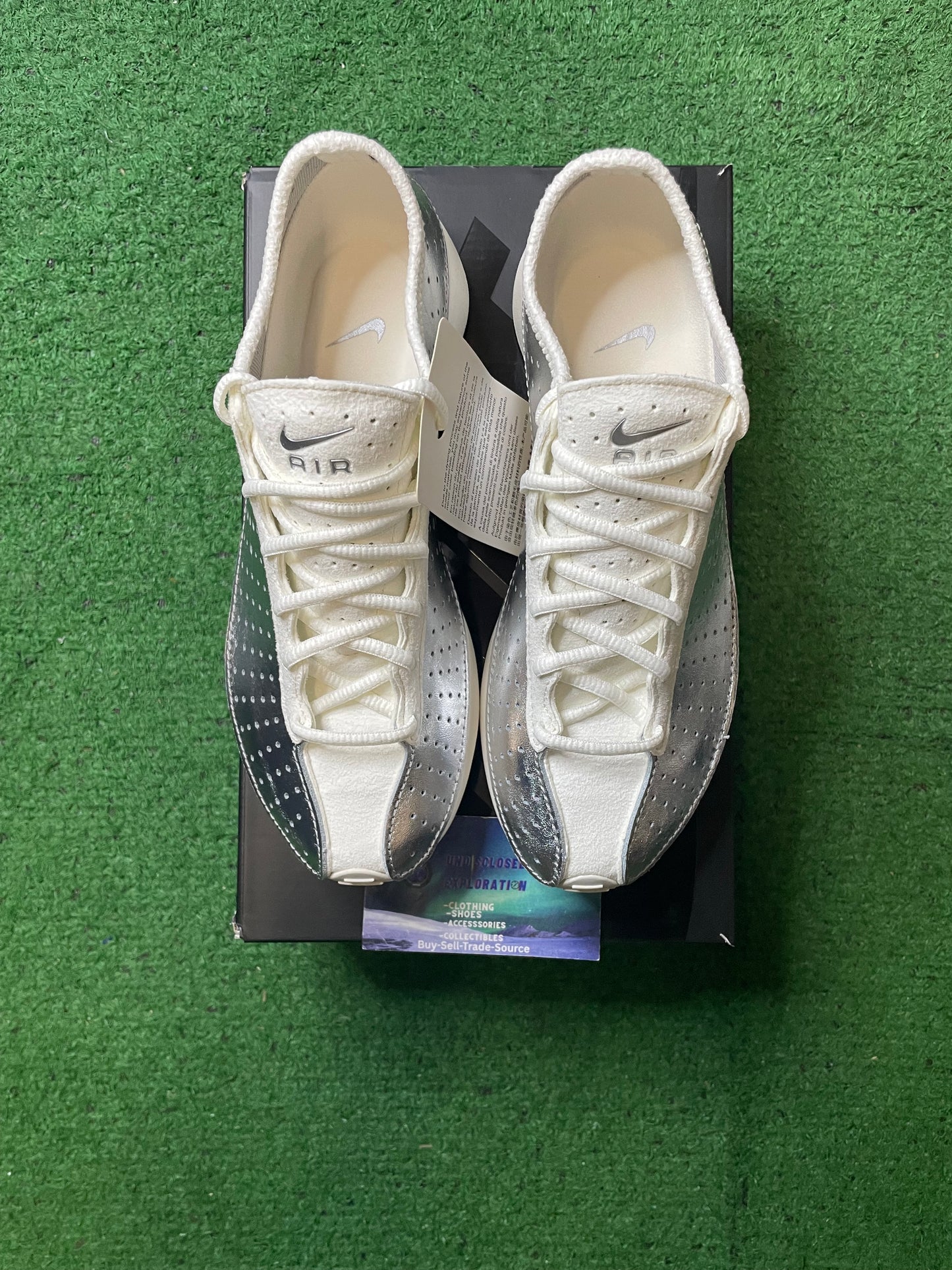 Nike Air Superfly silver pale ivory