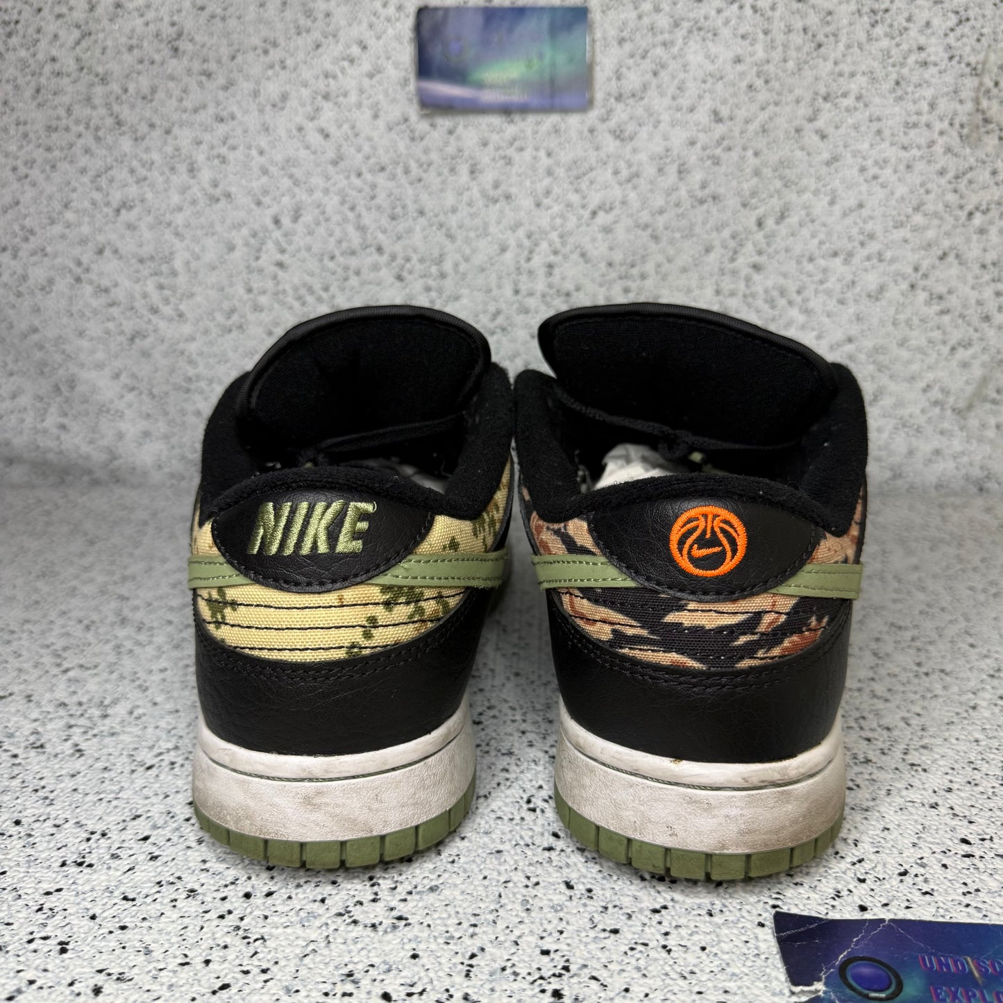 Nike Dunk Low Crazy Camo 9.5 Men “Preowned”