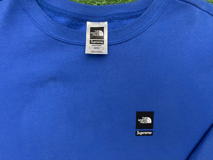 Supreme The North Face Mountain Crewneck Royal