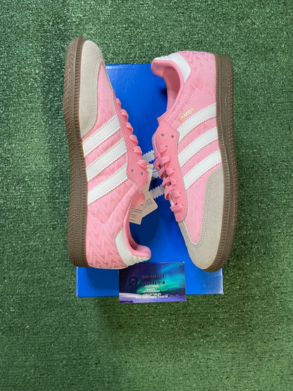 Adidas Samba light pink white gum
