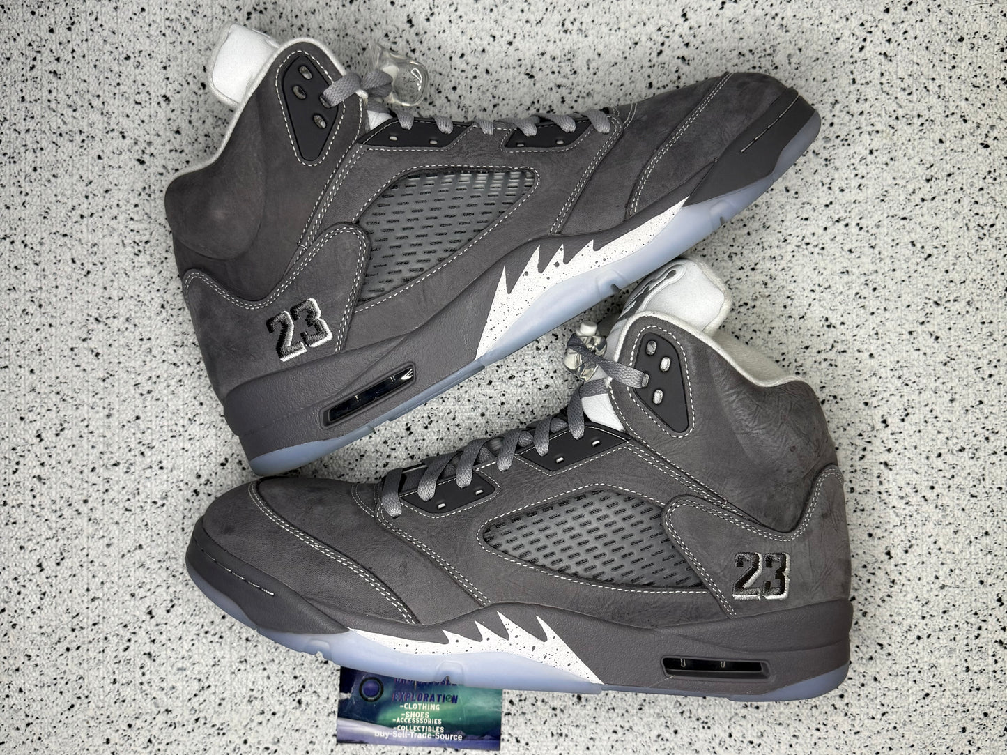 Jordan 5 Wolf Grey 13 Men “Preowned”