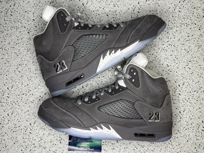 Jordan 5 Wolf Grey 13 Men “Preowned”
