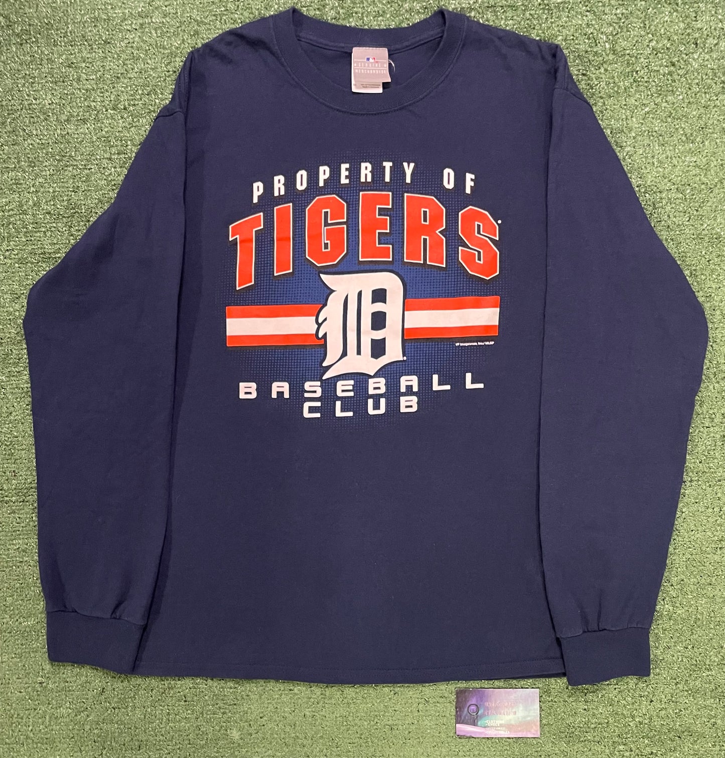 Vintage 1990s Detroit Tigers Property Of Tigers MLB longsleeve tee