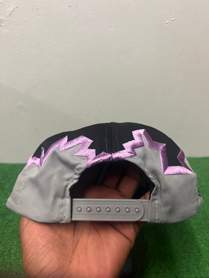 Vintage 1990s Harley Davidson shockwave purple hat