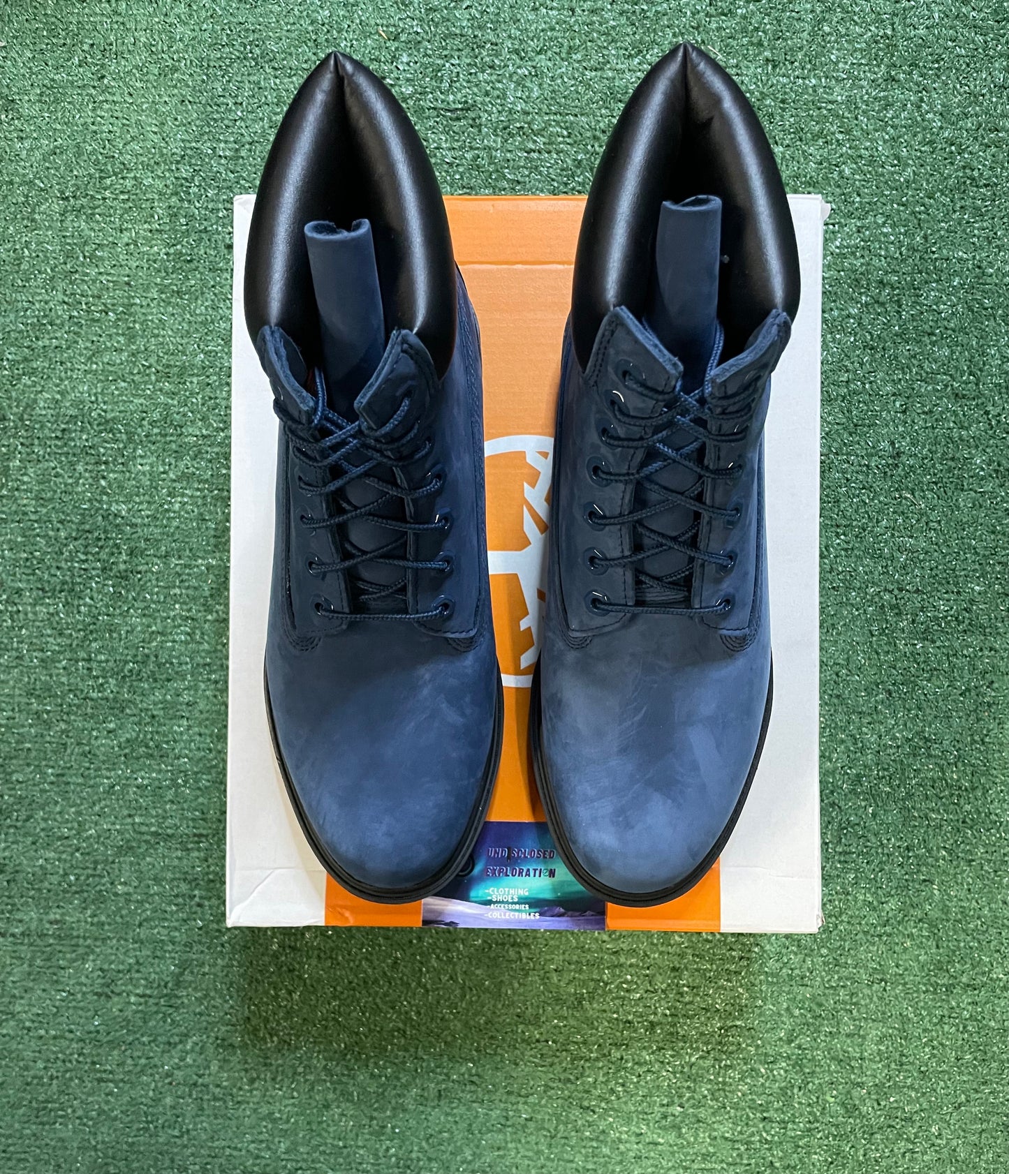 Timberland 6 inch classic dark blue nubuck