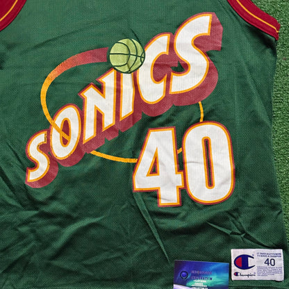 Vintage Shawn Kemp Seattle SuperSonics Jersey