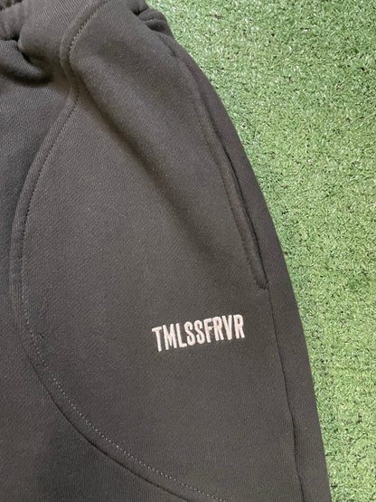 TMLSSFRVR black swirly sweatpants
