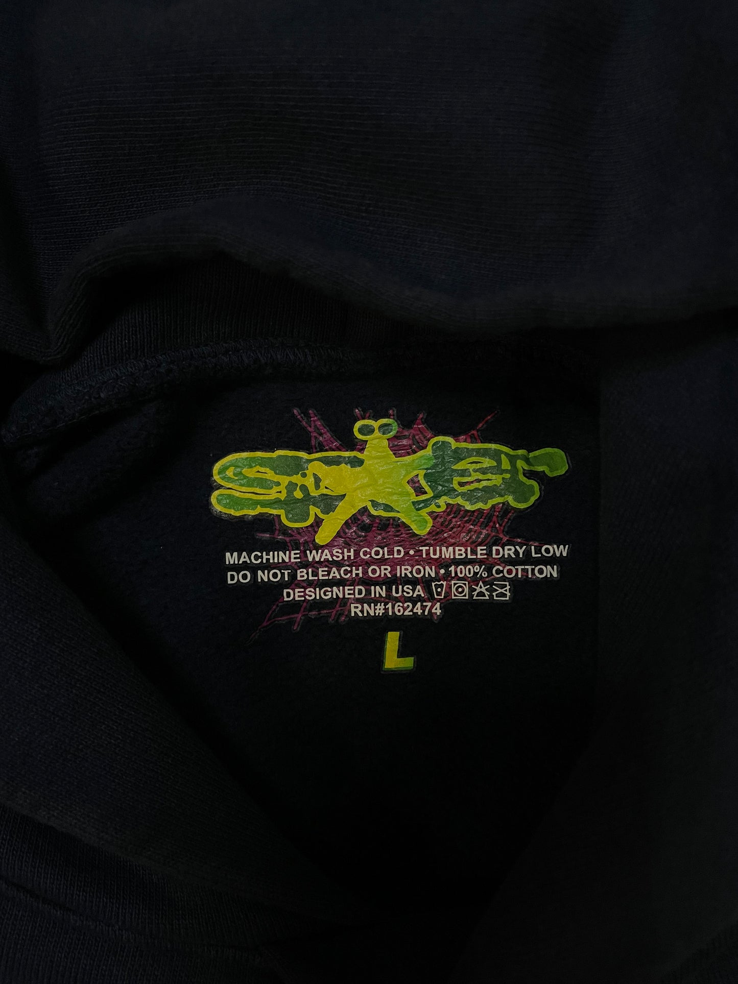 Sp5der atlanta navy hoodie