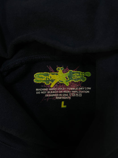 Sp5der atlanta navy hoodie