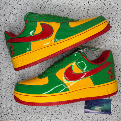 Nike Air Force 1 Lil Yachty Concrete Boys Lucky Green 11 Men “Preowned”