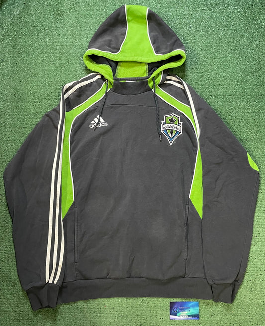 vintage Adidas Seattle Sounders FC MLS hoodie