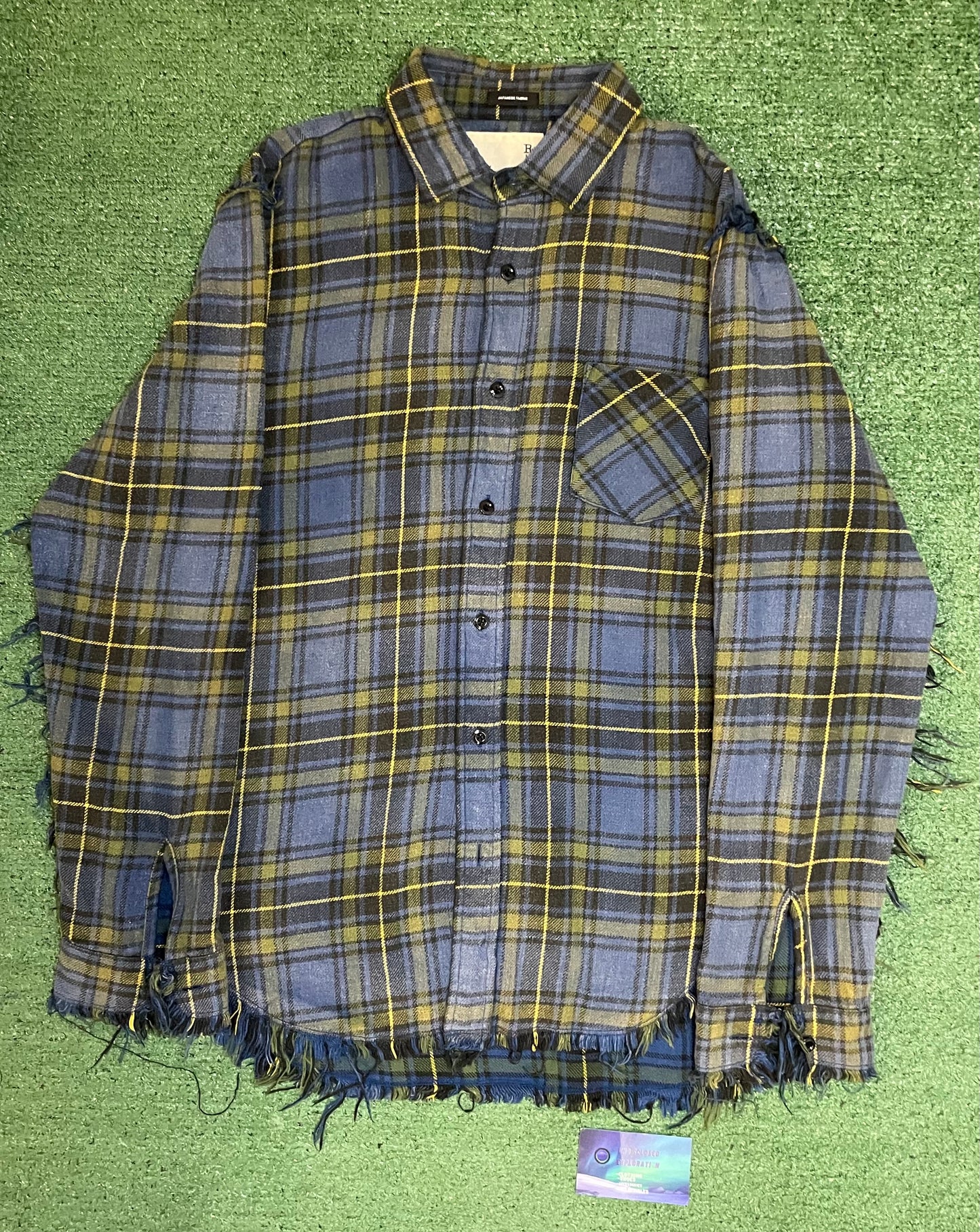 R13 Japanese design flannel