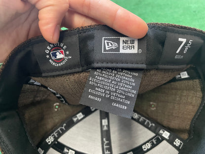 Seattle mariners split panel hemp new era fitted hat