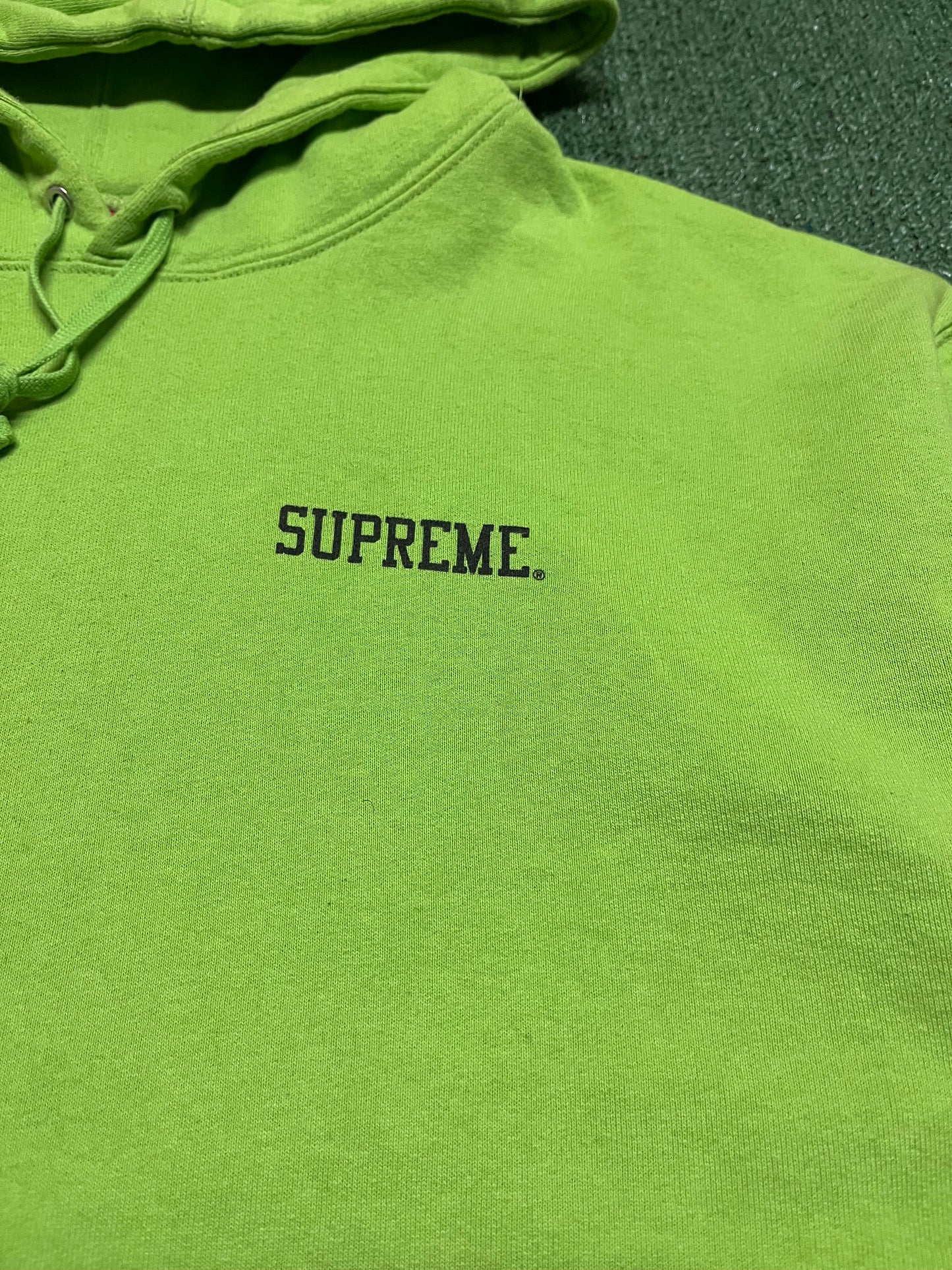 Supreme doggs lime hoodie