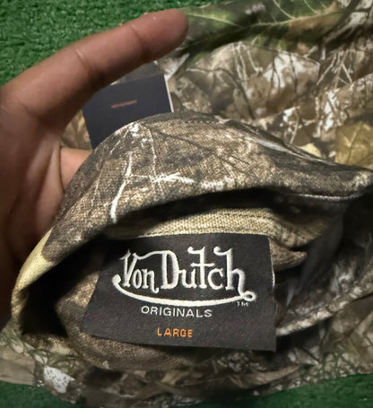 Von Dutch Camo Button Up Shirt
