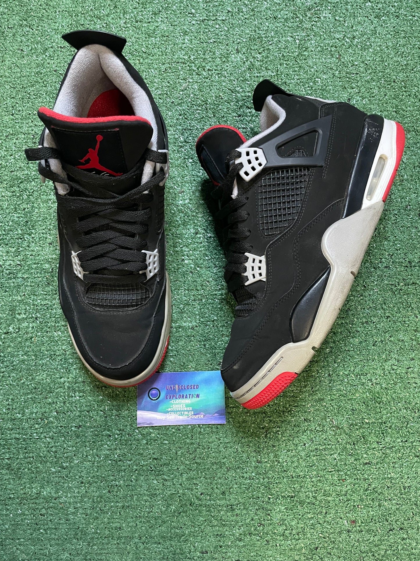 Air Jordan 4 bred 2019 size 10.5men/12women