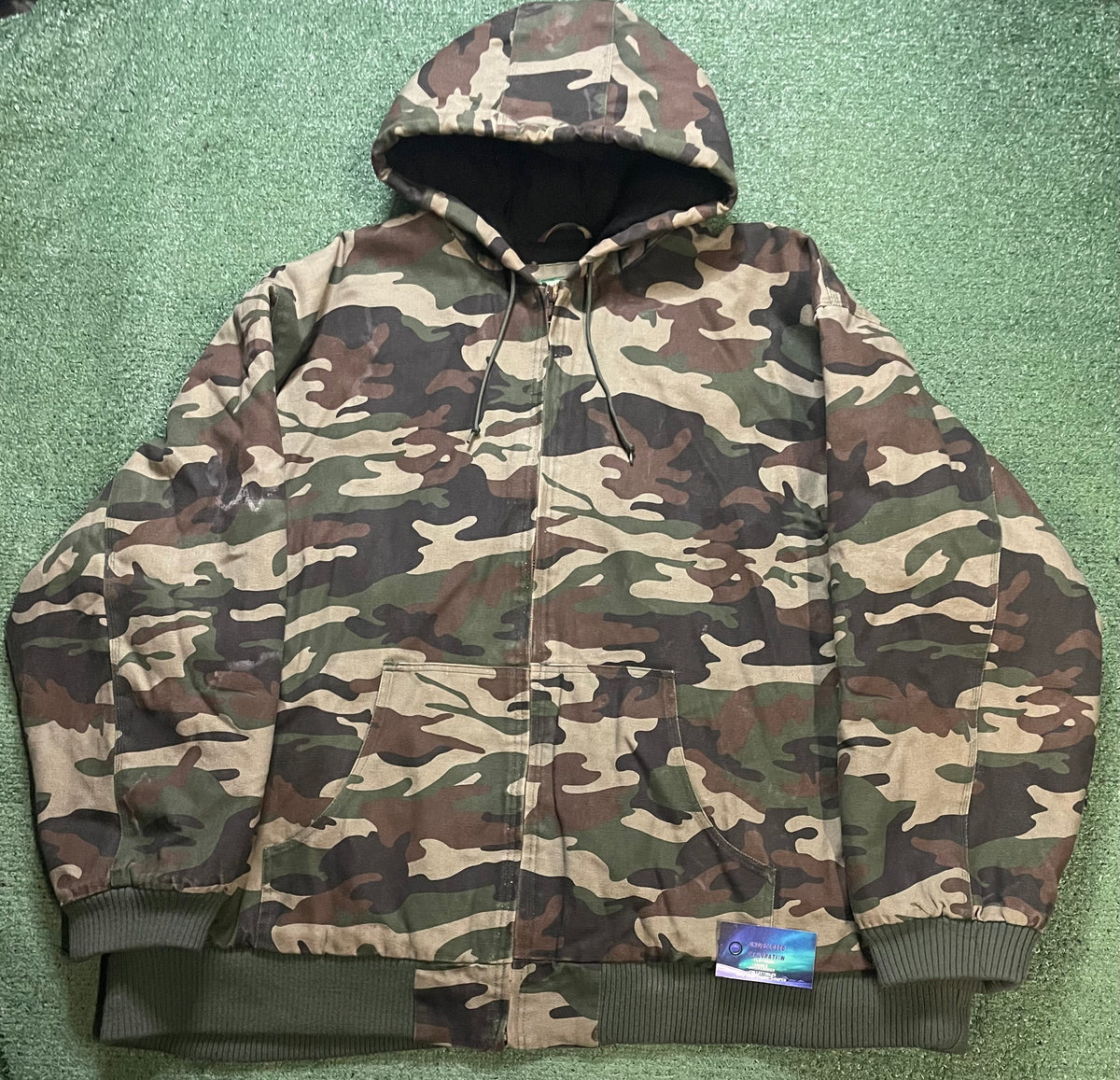 Urban Mogul zip up camo jacket