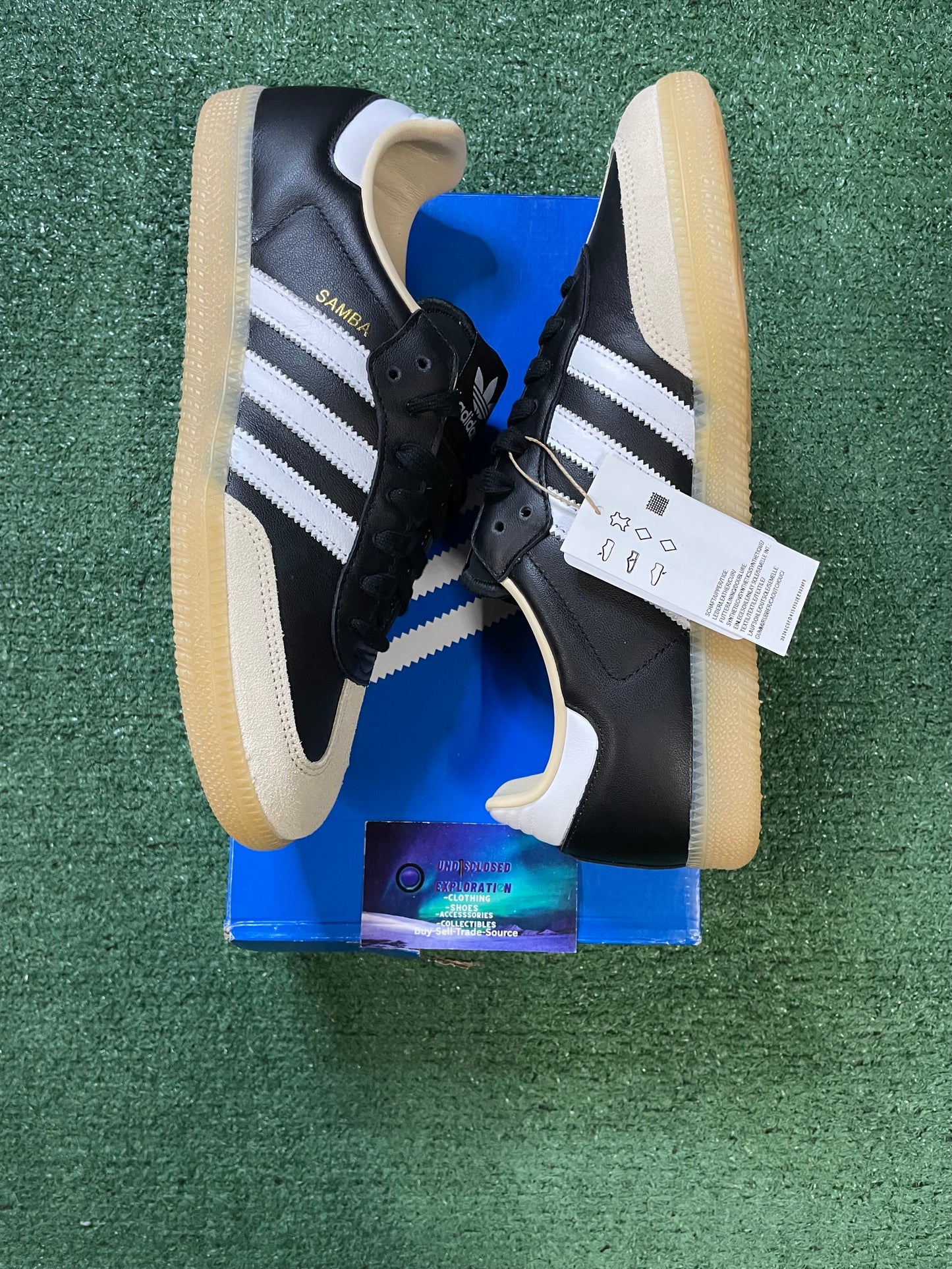 Adidas Samba OG core black cloud white black