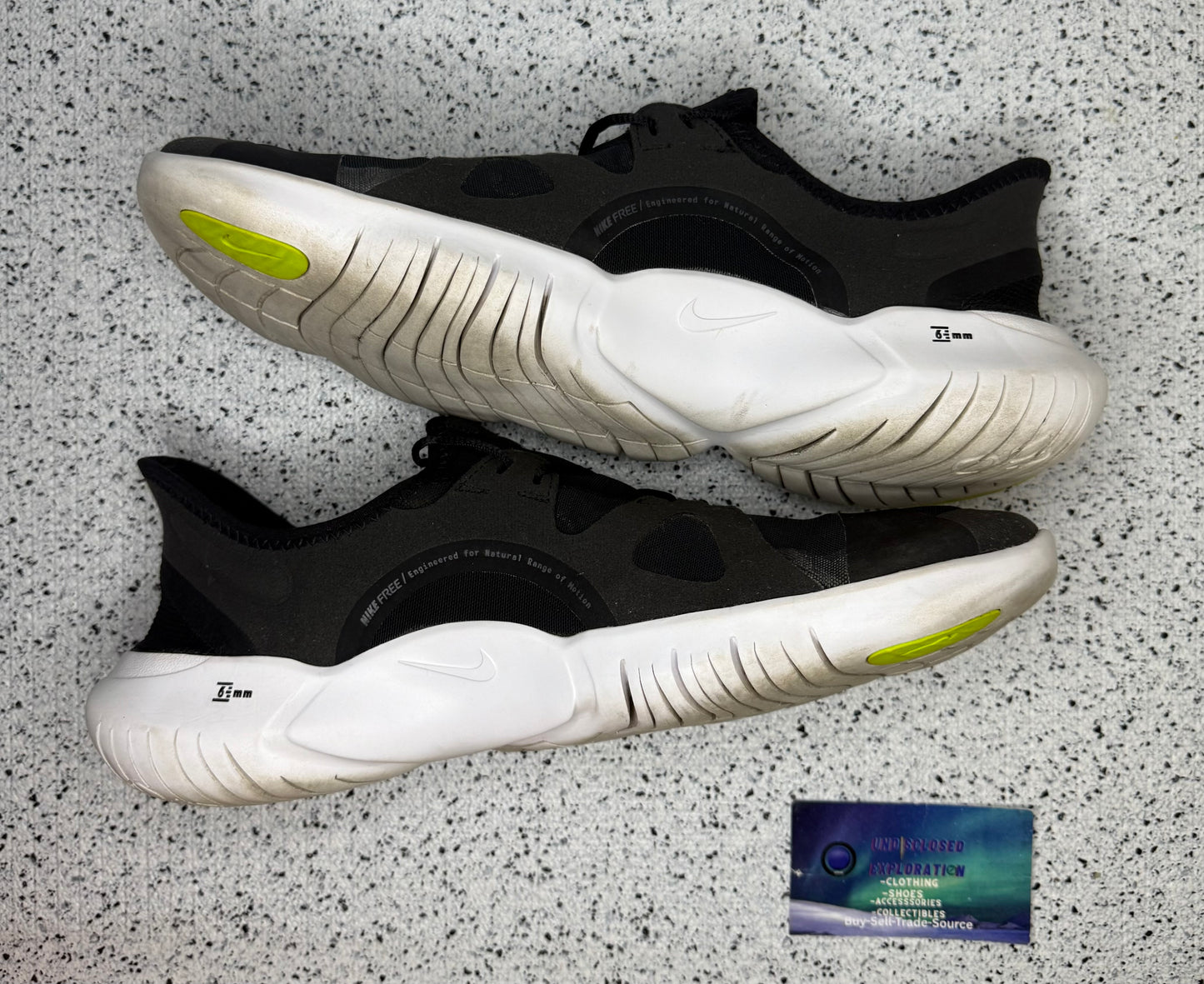 Nike Free RN 5.0 Anthracite 12 Men/13.5 Women “Preowned”