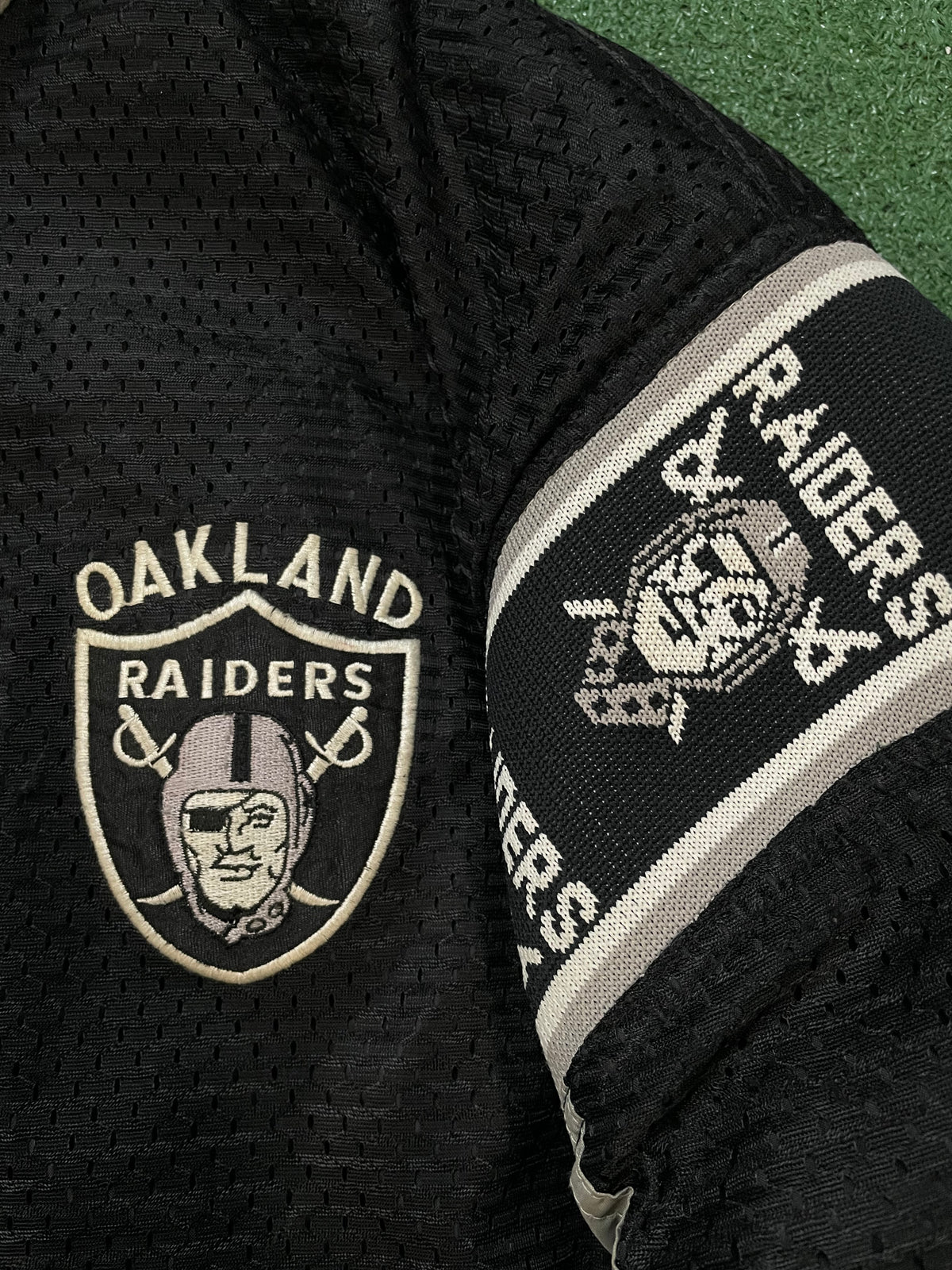 Vintage 1990s Reversible Oakland Raiders Jacket