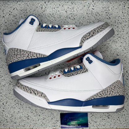 Jordan 3 True Blue