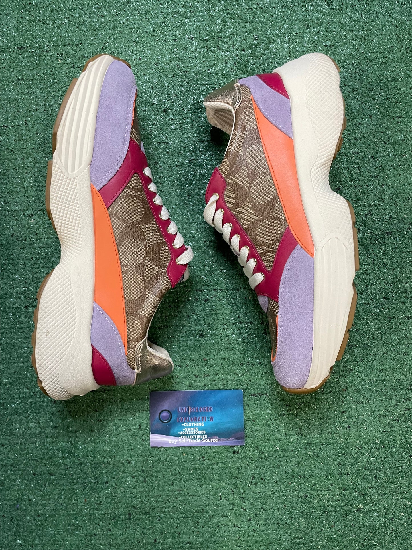 Coach C152 signature runner size 8men/9.5women