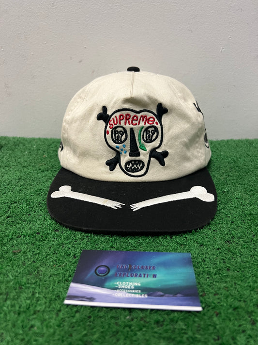 Supreme clay Patterson skulls hat