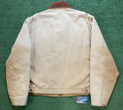 Vintage 2000s Carhartt beige Detroit jacket