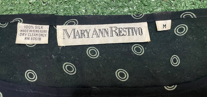 Mary Ann Restivo silk top