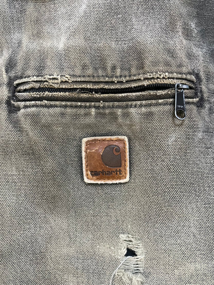 Vintage 2000s Carhartt moss green Detroit jacket