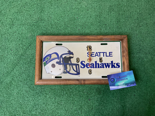 Vintage 1990s Seattle Seahawks Clock