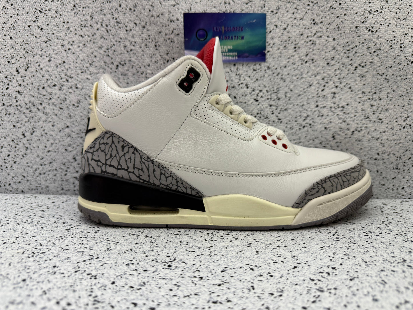 Jordan 3 White Cement Reimagined 8 Men/9.5 Women “Preowned”