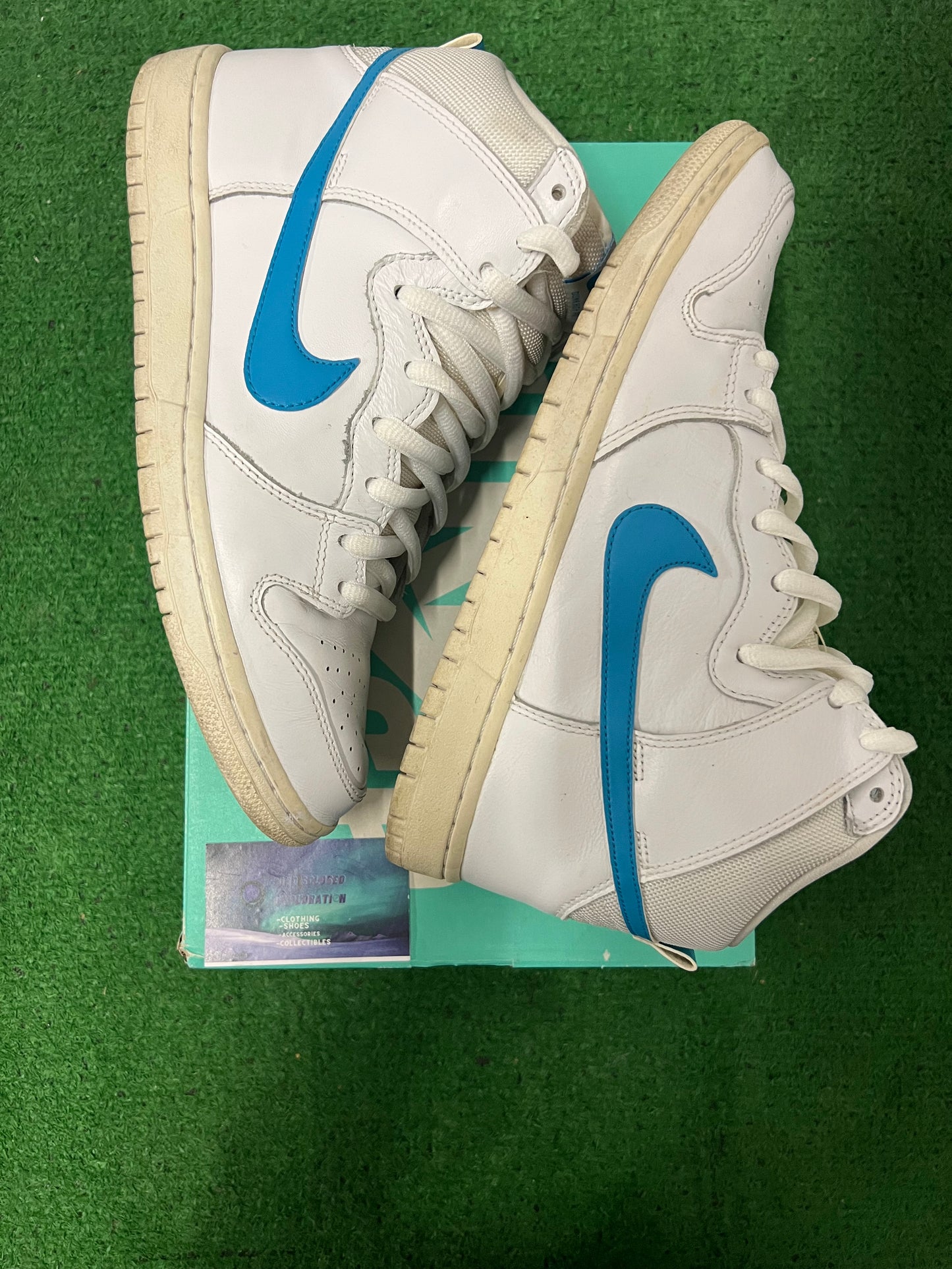 Nike Sb dunk high X Richard mulder size 9.5men/11women