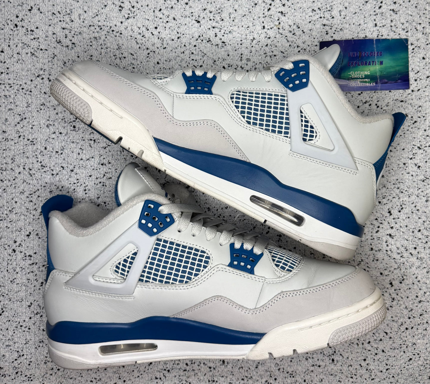 Jordan 4 Military Blue 10 Men/11.5 Women “Preowned”