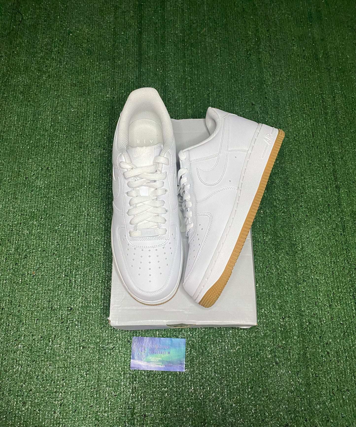 Nike Air Force 1 low white gum