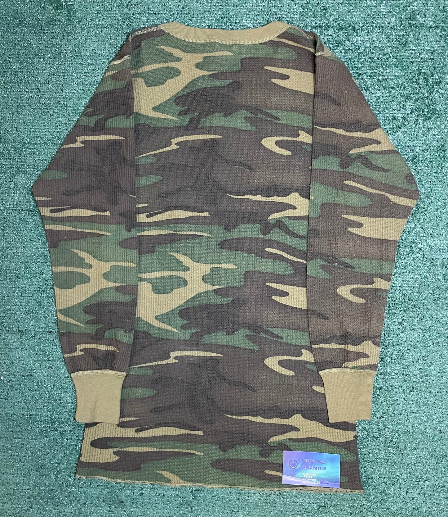 Vintage 1970s JE Morgan Camo longsleeve