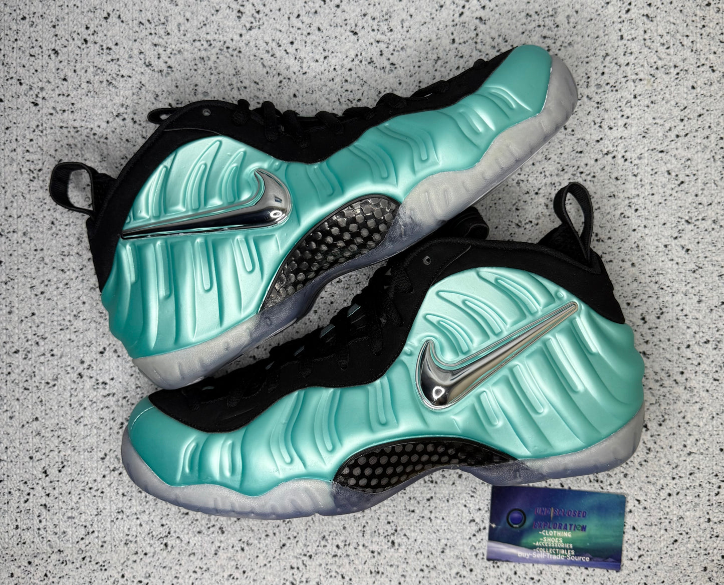 Nike Foamposite Island Green