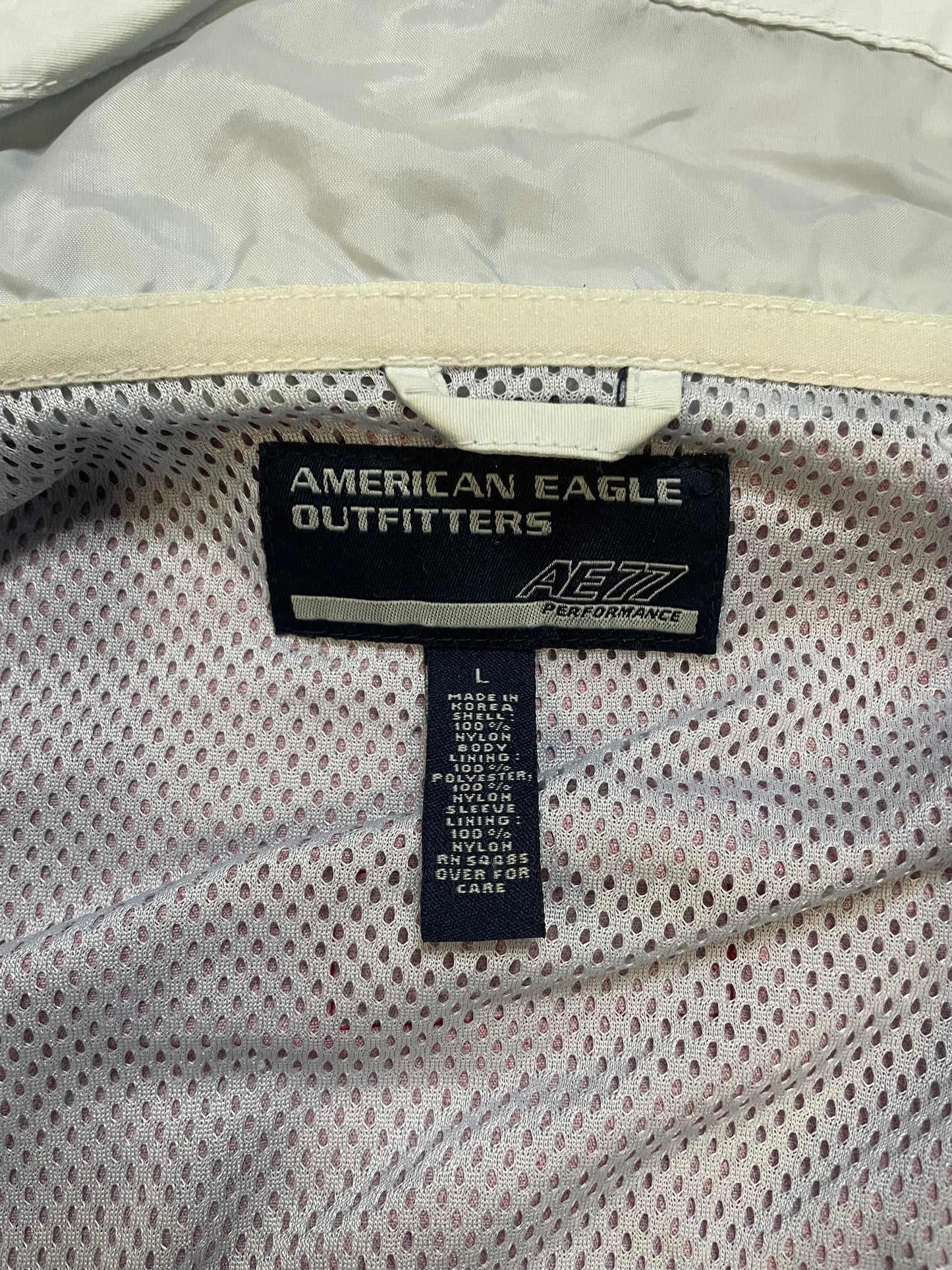 Vintage 2000s American Eagle red and white jacket