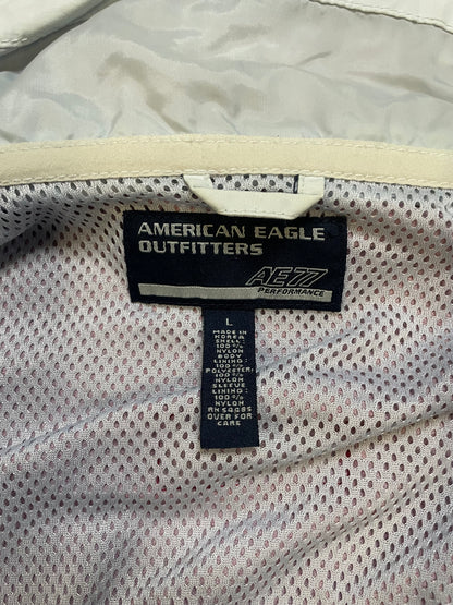 Vintage 2000s American Eagle red and white jacket