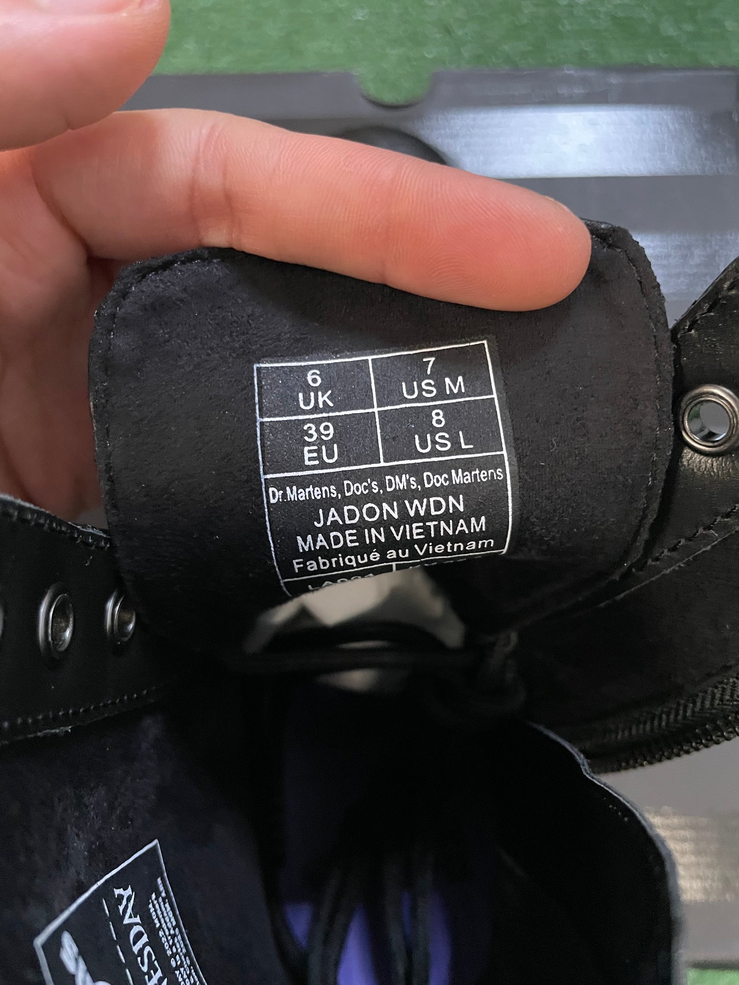 Dr Martens Jadon boots X Wednesday