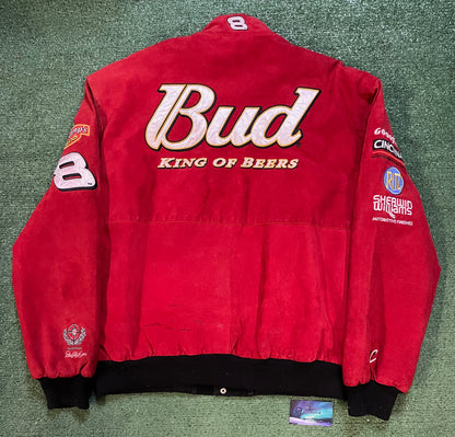 Vintage Dale Earnhardt Jr Bud king of beers nascar jacket