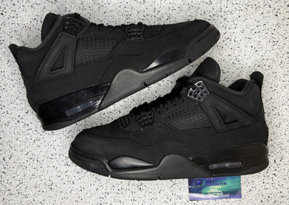 Jordan 4 Black Cat 10.5 Men/12 Women “Preowned”