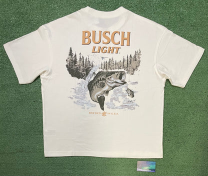 Busch Light brewed in the USA American eagle tee