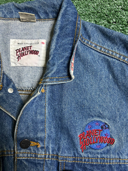 Vintage Planet Hollywood maui Jean Jacket